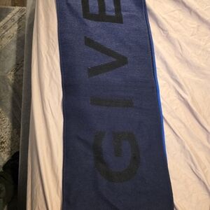 Blue and Black Givenchy Scarf